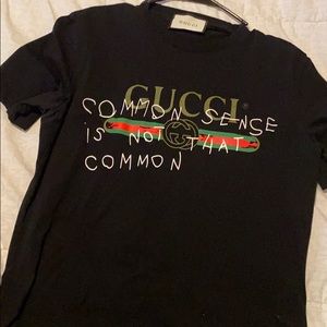 Guccis Women’s Large Common Sense Shirt